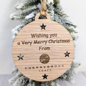 Xmas Baubles (Engraved)