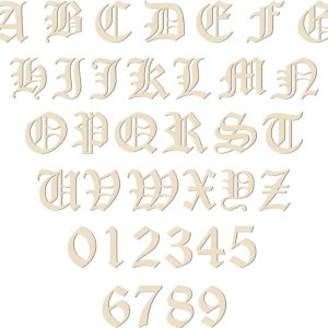 Letter / Number (80mm)